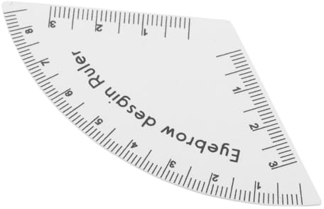 VILLCASE Règle de Mesure pour Sourcils Outil de Guidage pour Mise Forme des Sourcils Accessoires de Maquillage