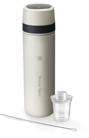 Tommee Tippee PrepGo Portable Formula Feed Maker Built-in UV Steriliser | Antibacterial Water Filter Removes Bacteria and Impurities, Feed in 2 Minutes, Ideal for Travel and Night Feeds