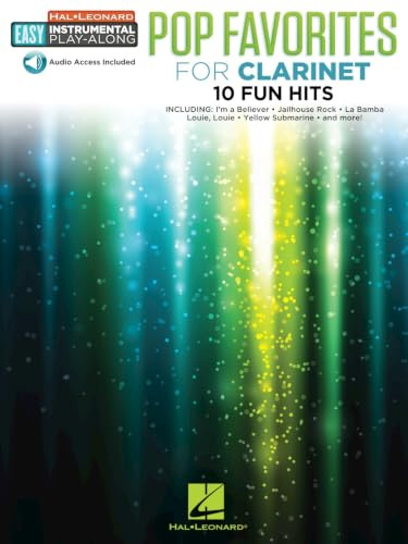 Instrumental Play-Along: Pop Favourites - Clarinet (Book/Audio) (Hal Leonard Instrume): Easy Instrumental Play-Along