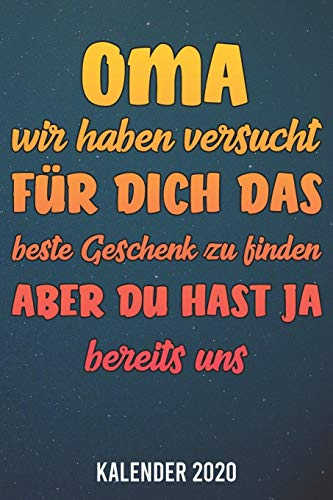 Kalender 2020: Oma A5 Kalender Planer für ein erfolgreiches Jahr - 110 Seiten