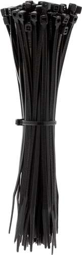 Restagraf - Lanières Autobloquantes - Colliers de Serrage Plastique - Longueur 142 mm - Pour Faisceaux, Gaines, Durites - Réf. 870 - Sachet de 100