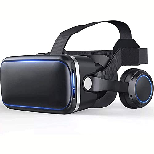 XIXIDIAN VRGOS VR, Auriculares VR Todo en uno VR, Gafas de Realidad Virtual 3D Gafas VR Ajustables - Regalo para niños y Adultos