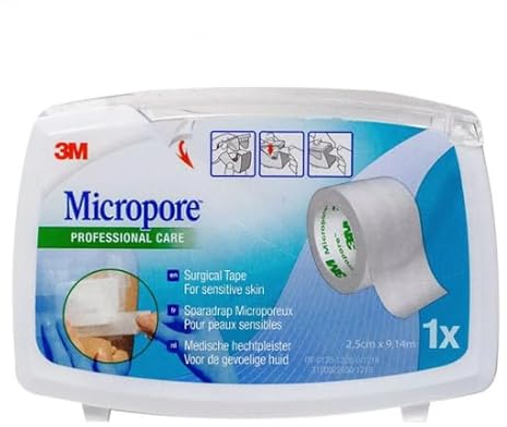 3M Micropore Professional Care Tiritas 2,5 cm x 9,14 m