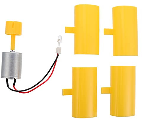 VINTORKY Generador Vertical De Aerogenerador Mini Para Enseñanza Educativa Diy, Modelo Didáctico Pequeño Sin Ruido, Turbina Eólica De Cc Para Experimentos Científicos y Demostraciones