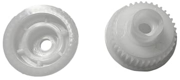 NUHFUFA Set of 2 Replacement Main Brush Gears Brush Engine Repair Parts Compatible with Eufy RoboVac 11S/11S MAX/12/15T/15C/15C MAX/30/30C/35C Sweeper