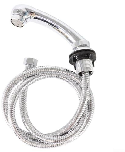 Spruzzatore per tubo per shampoo, ciotola per shampoo da salone, soffione doccia, tubo di ricambio per lavandino per lavabo, rubinetto per lavabo, kit tubo spruzzatore portatile, ugello doccia per