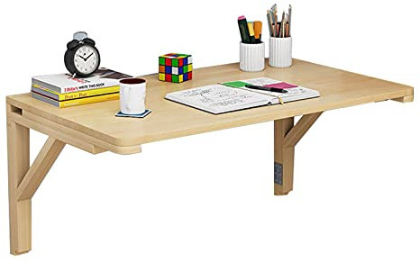 An der Wand montierter Klapptisch für die Küche, Klapptische für kleine Räume – Esstisch | Umklappbarer Wandtisch | Hängender Balkontisch, schwebender Laptop-Computertisch, modernes Design