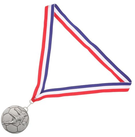 PAMINGONO Metall-fußballmedaillen Für Kinder Dekorative Fußballmedaillen Für Sporttreffen Elegante Handwerkskunst
