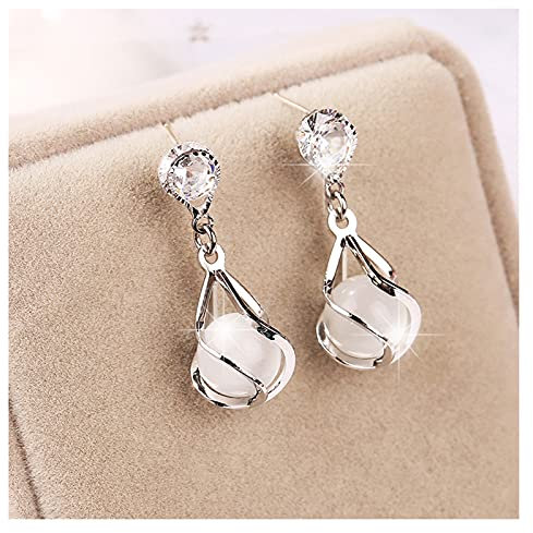 Damen-Ohrringe, Damen-Anhänger-Ohrringe, Temperament-Ohrringe, Diamant-Ohrringe, hypoallergen, Schmuck, Geschenke für Mädchen, Hochzeitsgeschenke, Ohrringe