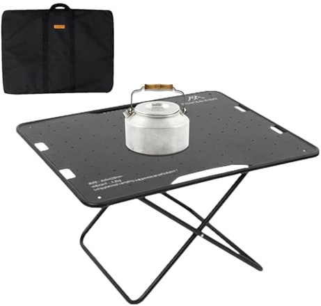 Générique Table de Camping Pliante en Aluminium, Table de Camping compacte