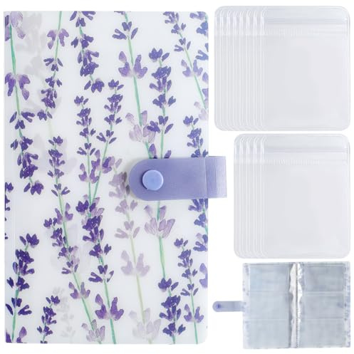 CREATCABIN Organizador de Joyas, Libro de Joyería, Estuche de Viaje para Guardar Joyas, 120 Ranura con PVC Transparente, Organizador de Pendientes, Anillos Y Collares para Viajes