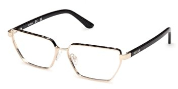 GUESS Brillen GU50123 005 shiny deep gold 55/14/140 Damen