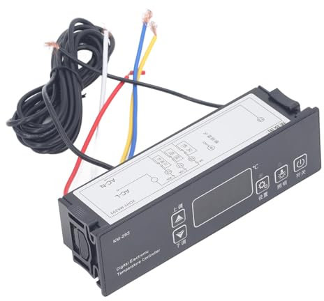Controllo di Temperatura 220 V Termostato Elettronico del Sensore con Display Digitale Trasparente per Congelatore in Frigorifero