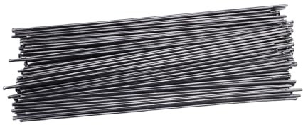 100 Pcs Tungsten Steel Pneumatic Needle Scaler Replacement Needles, Air Needle Scaler Needles, 2mmx180mm for Ship Deck Maintenance