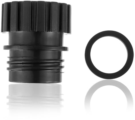 Adapter für Sodastream Kristallglas auf Plastikflaschen Für Crystal 0,7L Glasflasche Quick Connect Soda Flaschenadapter(Schwarz)