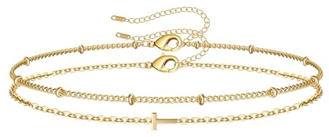 RMMD Armband Gold - 18K Vergoldete Armband mit Buchstaben A-Z Armbänder Damen Personalisiertes Buchstaben Armbänder Armkette Damen Gold Schmuck Geschenke für Frauen Mädchen