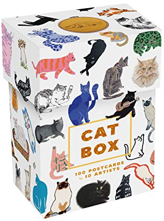 Princeton Architectural Press Cat Box: 100 Postcards by 10 Artists