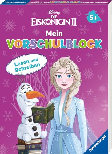 Disney Die Eiskönigin 2 Mein Vorschulblock Lesen und Schreiben - Konzentration, Erstes Lesen und Schreiben und Rätseln ab 5 Jahren - Spielerisches ... Zeichentrickfilm. Spielzeit 60 Min.