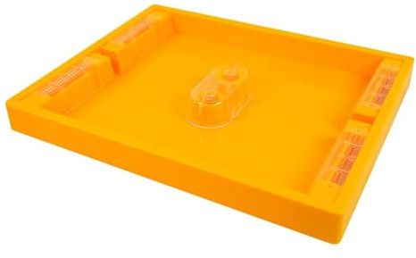 Bee Feeder Top Feeder for Beehive Langstroth 10 Frame Beekeeping Supplies 1.2 Gallon, for Feeding Water or Sugar Cake to Bee Hives Beekeeping Feeder Equipment