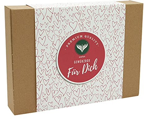 Azafran BIO Gewürze Set Für dich mit 4 Gewürzen - Geschenkset