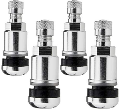 C CARBONADO 4 Aluventile X1 Silver Edition Ø11,3 mm für Alufelgen | Silver Edition, Ø11,3 mm, Universell, Aluminium-Ausführung