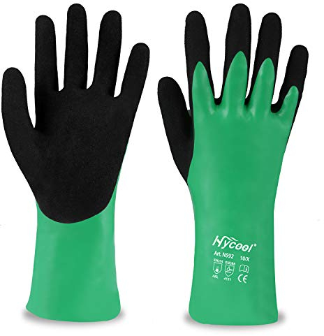 DS Safety Nitrilbeschichtung Chemikalienresistente Handschuhe 1 Paar (XXL)