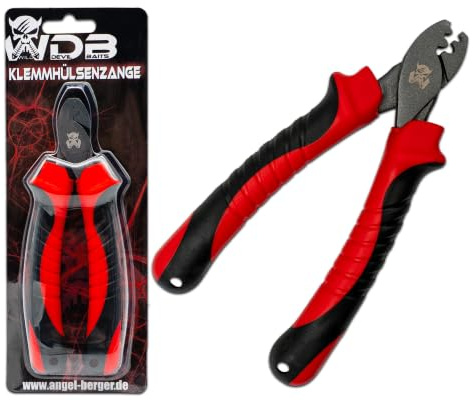 Wild Devil Baits Klemmhülsenzange Crimp Plier Crimping Tool Klemmhülsen Hülsenzange