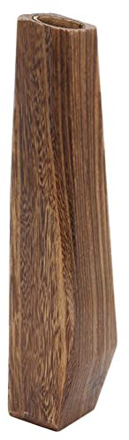 Wood Flower Vase Leakproof Handmade Plant Pots Tall Vase Home Decor, Decorative Flowerpot Arranging Bouquets, Connected Tube, Small Decoraciones para Salas De Casa
