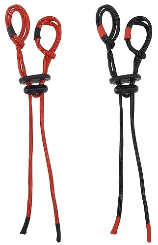 ECSiNG 2 Stück Bogenschießen Fingerschlinge Einstellbare Recurve Bogen Fingersling Bogenschießen Bogen Seil für Recurve Bogen Ersatz Zubehör