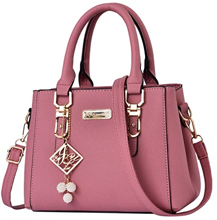 Sacs à Main PortéS éPaule Femme Sac à Main Femme PU Simili Cuir Femme Cabas Pour Travail Elégant Vintage Bandoulière Amovible Compartiment Zippé Porte Monnaie Et Sac à Main Top Grip Sac à BandoulièRe