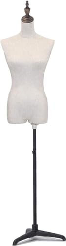 DZYHFCO Professionelle Schneiderpuppe mit Ständer, Designer-Kleidung, Hochzeitskleid, Modelle, Manikinen (Farbe: Schwarz)