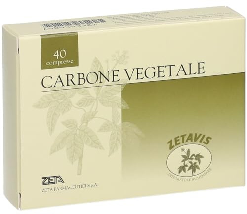 ZETAVIS 40 compresse - Carbone vegetale utile alla funzionalità dell'apparato digerente
