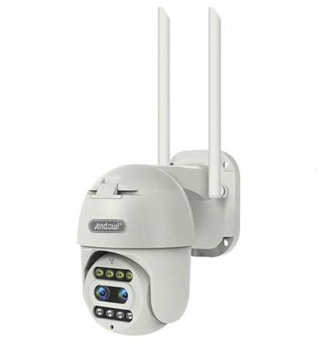 GLOBAL SECURITY 8 mpx 4k wi-fi-kamera med dubbla linser