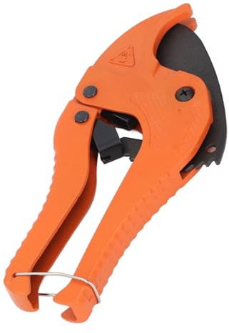 PVC-Rohrschneider, PVC-Kunststoffrohr-Schlauchschneider, 42 Mm 1 5/8 Zoll Rutschfester Griff, Arbeitssparende Ratschen-Rohrschere, Werkzeugsatz für PVC-Rohrrohrschneider