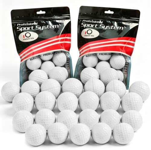 FINGER TEN Golf Übungsbälle Weich Schaumstoff Trainingsbälle 12 24 Stück Golfbälle Trainings Heimgebrauch Im Freien Garten Rot Orange Gelb Blau Für Damen Herren Kinder