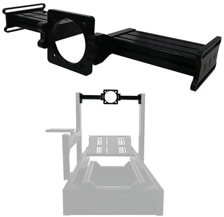 GT Omega PRIME Sim Wheel Base Bracket - Fits Servo Base, Fully Adjustable, Has 2 Aluminium Profile Arms