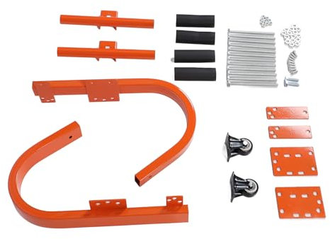 Dachleiter Haken Schwerdarm Leiter Stabilisator Gummi -Grip T -Stange mit Rad für Einen Sicheren und Einfachen Zugang