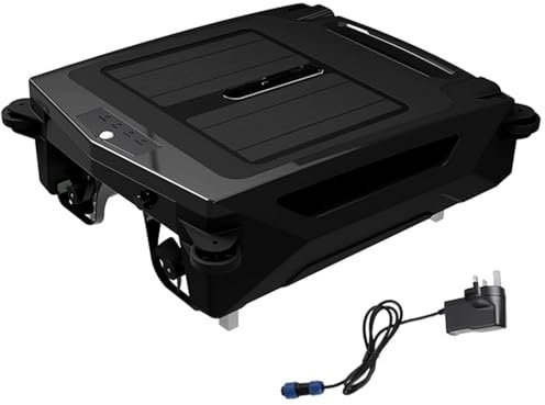 Skimmer solar para piscina con batería de 2500 Mha y cesta recogedora de residuos de gran capacidad, limpiador automático de piscinas, limpieza en modo dual, planificación inteligente de rutas