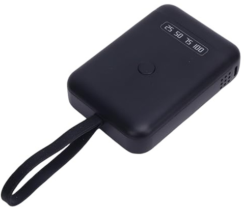 Lampada per Extension a LED per Capelli, Lampada Professionale Portatile per Extension Parrucche a Rapida Polimerizzazione per Salone di Bellezza e Casa (BLACK)
