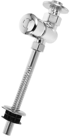 Vaguelly Manual Urinal Flush Valve Easy Hand Press Water-Saving Delay Replacement for Toilet Flush Button Head