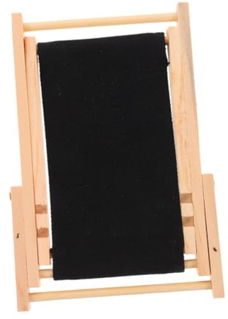 OFFSCH Soporte para Teléfono Forma de Silla de Playa Mini Negro
