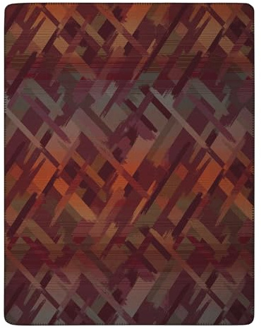 biederlack Wohndecke mit Zierstich Garnet Glow Größe 150 x 200
