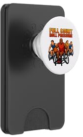 Jeux de Sport adaptatifs de Basket-Ball en Fauteuil Roulant PopSockets PopWallet pour MagSafe