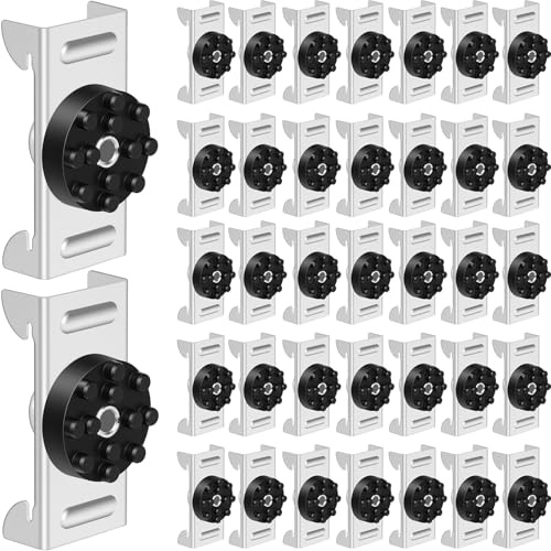 AUXHDK Soundproofing Sound Isolation Clips Resilient Channel Mounting Clip Reduces Noise from Noisy Neighbors for Apartment Recording Studio Sound Proofing for Walls and Ceilings (70)