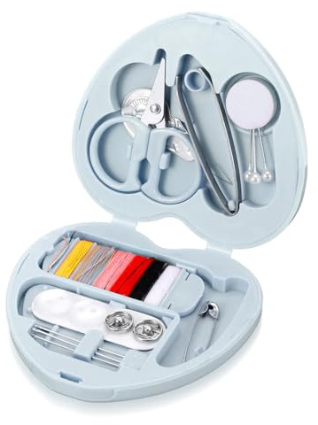 Tyqour Reise Mini Nähset Klein Nähset Tragbares Näh Set Reisenähset Nadel und Faden Set Small Mini Sewing Kit Travel Tragbar Nähzubehör für DIY Reisen