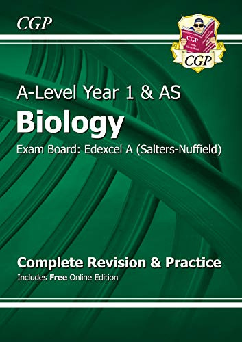 A-Level Biology: Edexcel A Year 1 & AS Complete Revision & Practice with Online Edition: ideal for catch-up and exams in 2022 and 2023