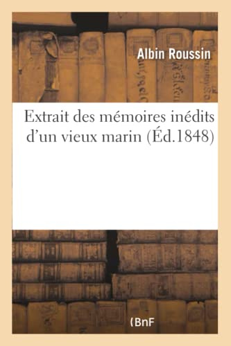 Extrait des mémoires inédits d'un vieux marin