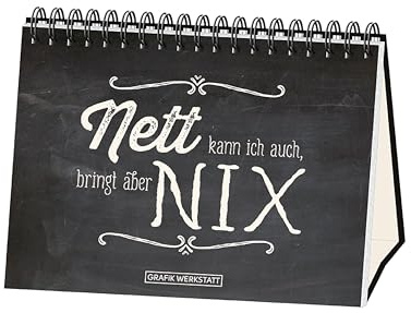 Nett kann ich auch, bringt aber nix: Spiralbuch: VintageArt
