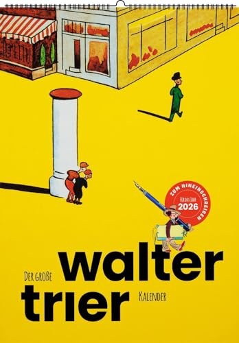 Der große Walter-Trier-Kalender 2026: Mit Bildern aus Kästners Kinderbüchern