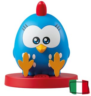 FABA Klangfigur Henne Puntolina, Geschichten und Klangmärchen, pädagogischer Inhalt, Spiel italienische Version, Jungen und Mädchen 2-4 Jahre | Kinder 3-5 Jahre, Geschichten und Klangmärchen, hörbar mit FABA Geschichten und FABA+, Lernspiel, italienische Version